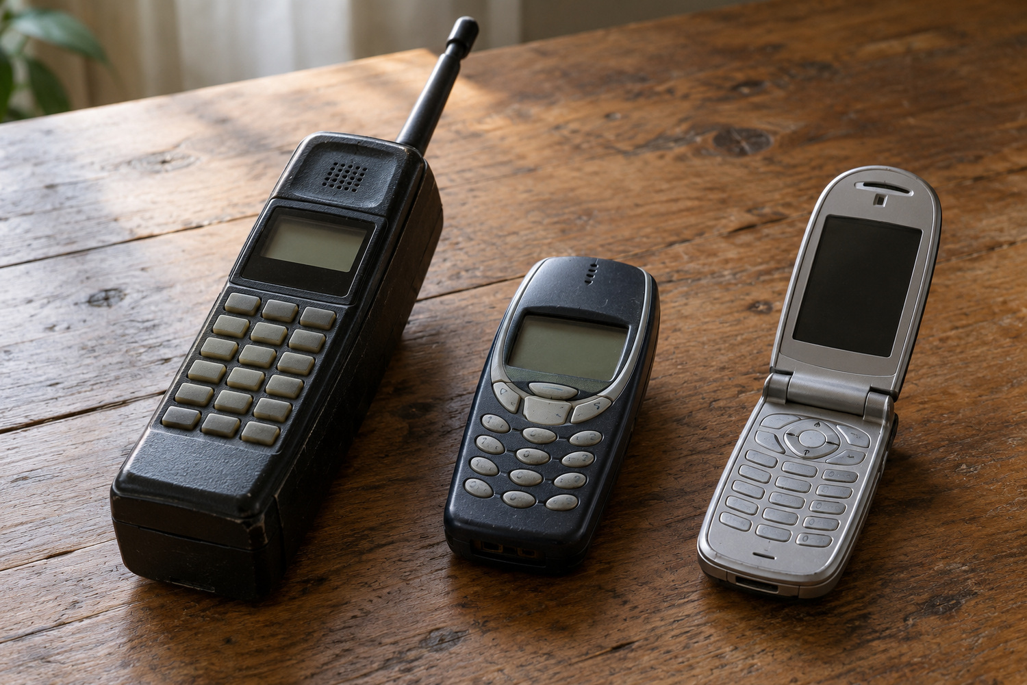 I vecchi telefoni cellulari che oggi raccontano la storia della tecnologia
