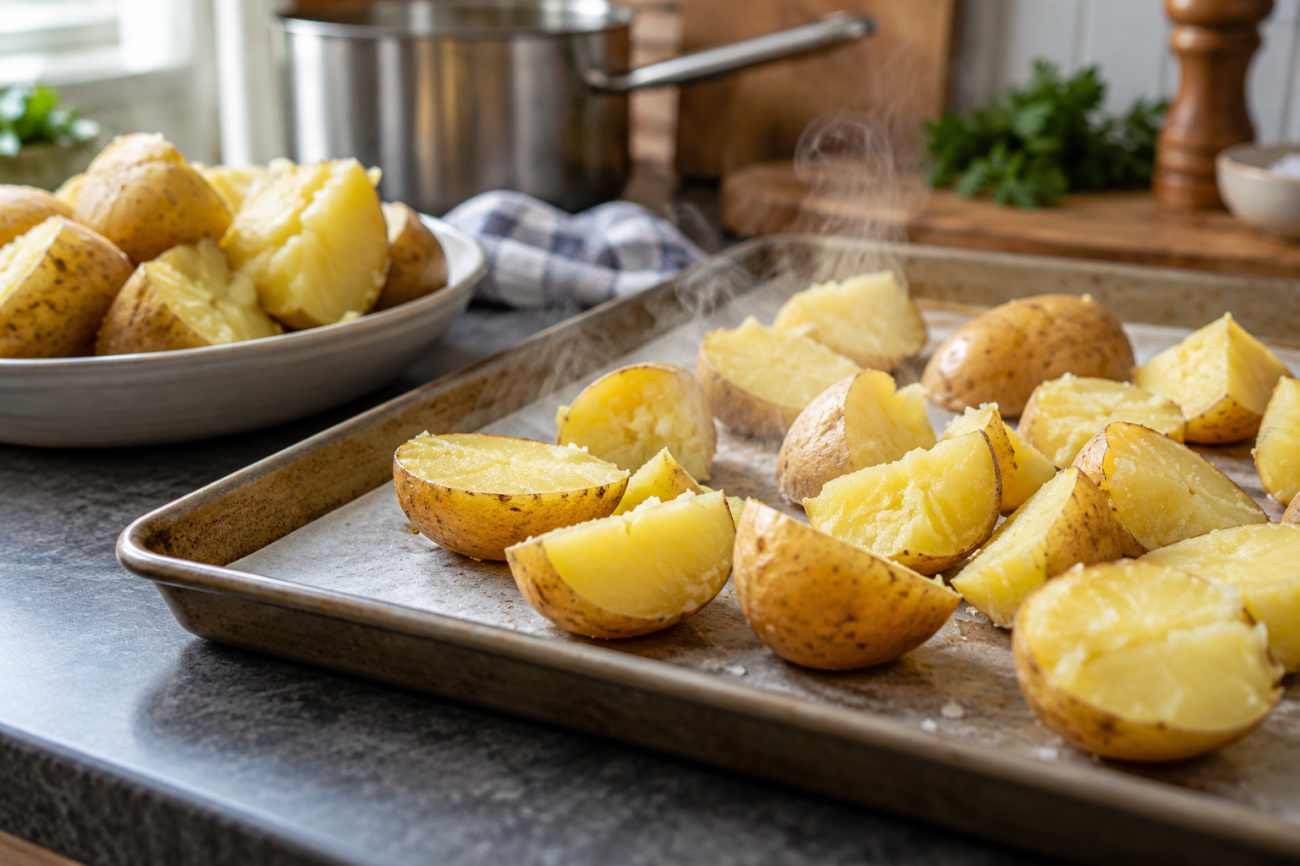 Cosa accade alle patate quando vengono raffreddate dopo la cottura